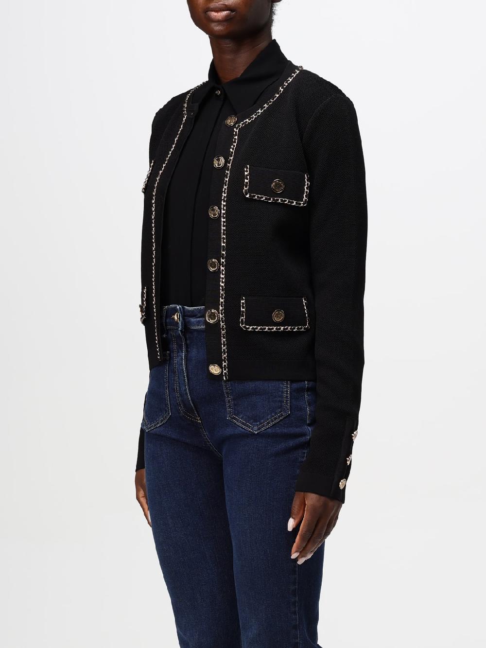 Giglio Cardigan A Girocollo Elisabetta Franchi