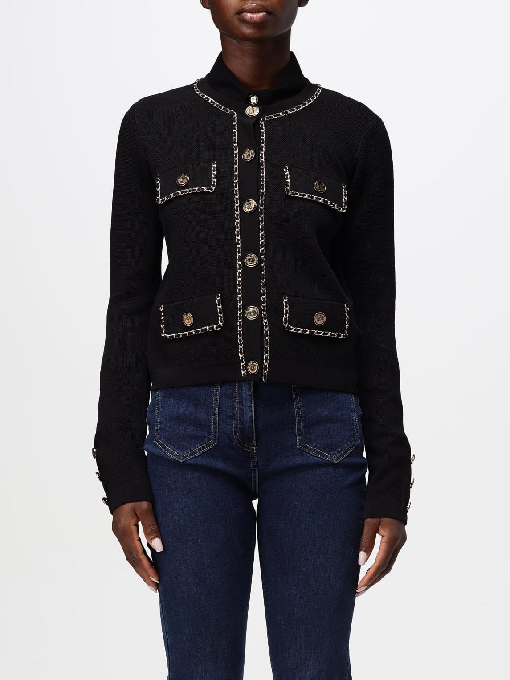 Giglio Cardigan a girocollo Elisabetta Franchi