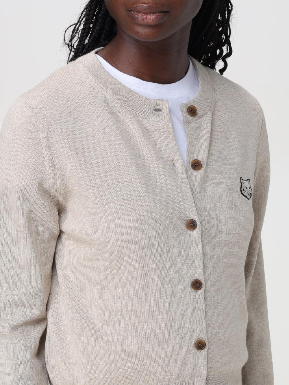 Giglio Cardigan A Girocollo Maison Kitsuné