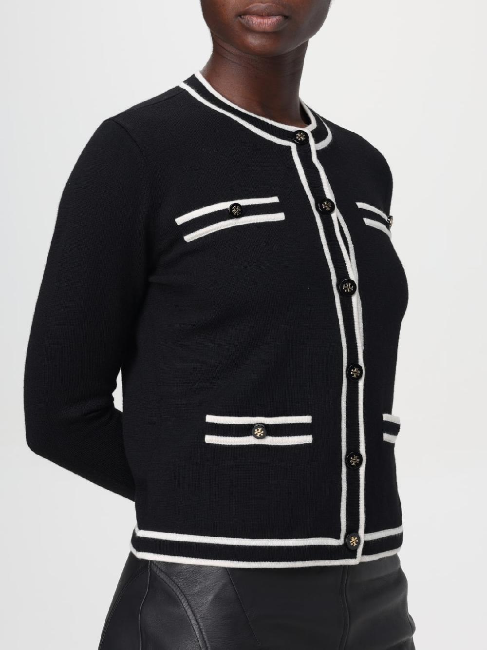 Giglio Cardigan A Girocollo Tory Burch