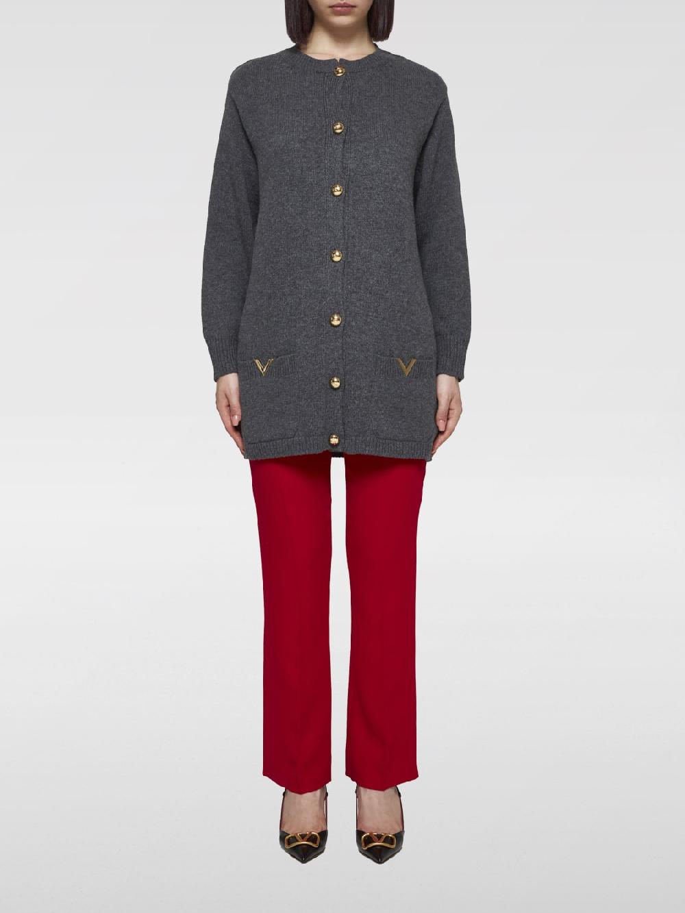 Giglio Cardigan A Girocollo VLogo Valentino