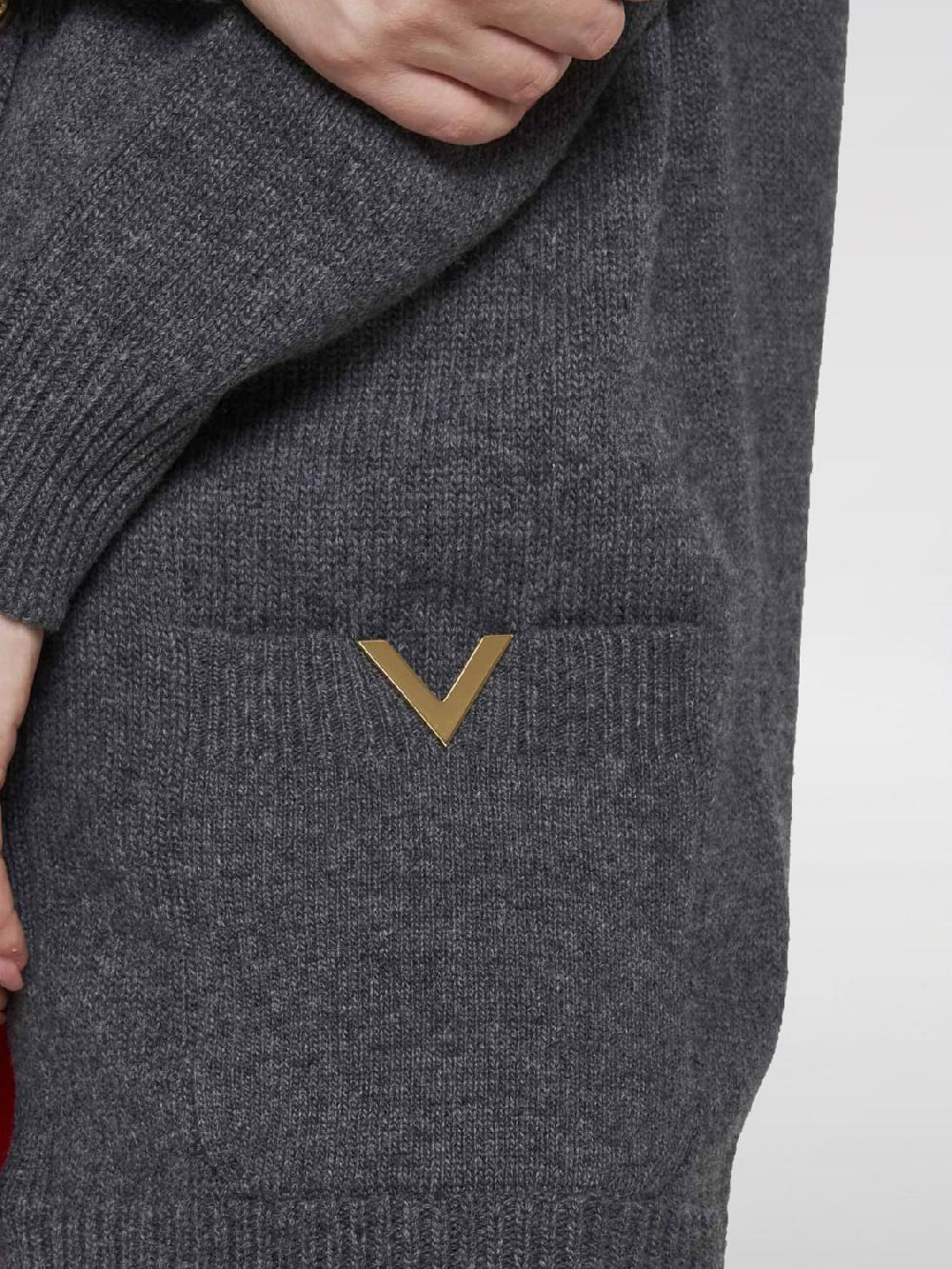 Giglio Cardigan A Girocollo VLogo Valentino