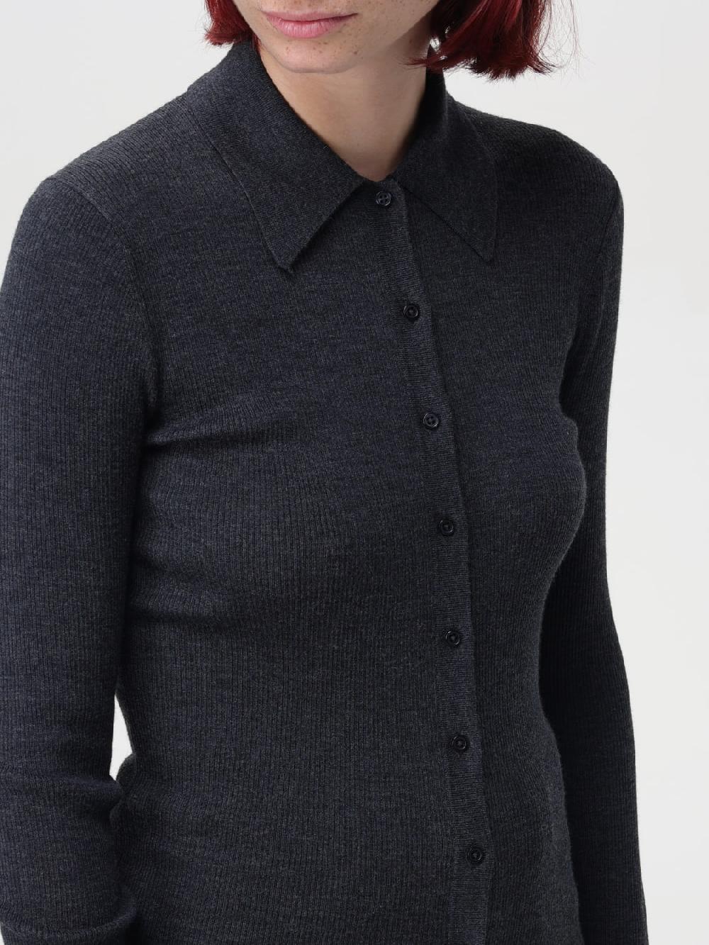 Giglio Cardigan A Polo In Lana Isabel Marant