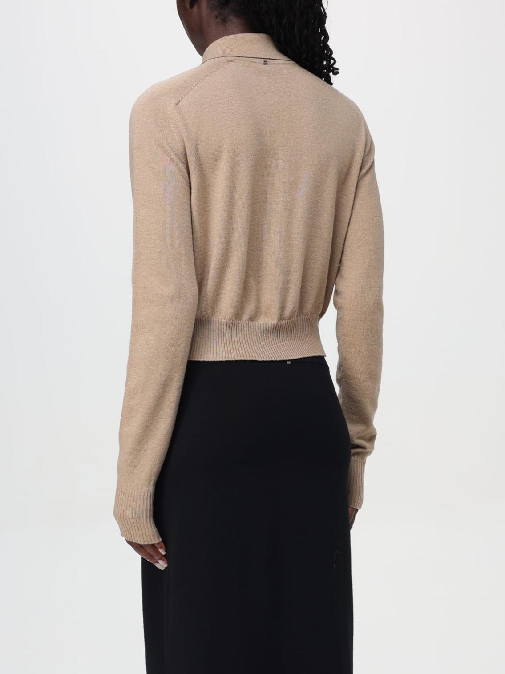 Giglio Cardigan A Polo Sportmax In Lana Vergine