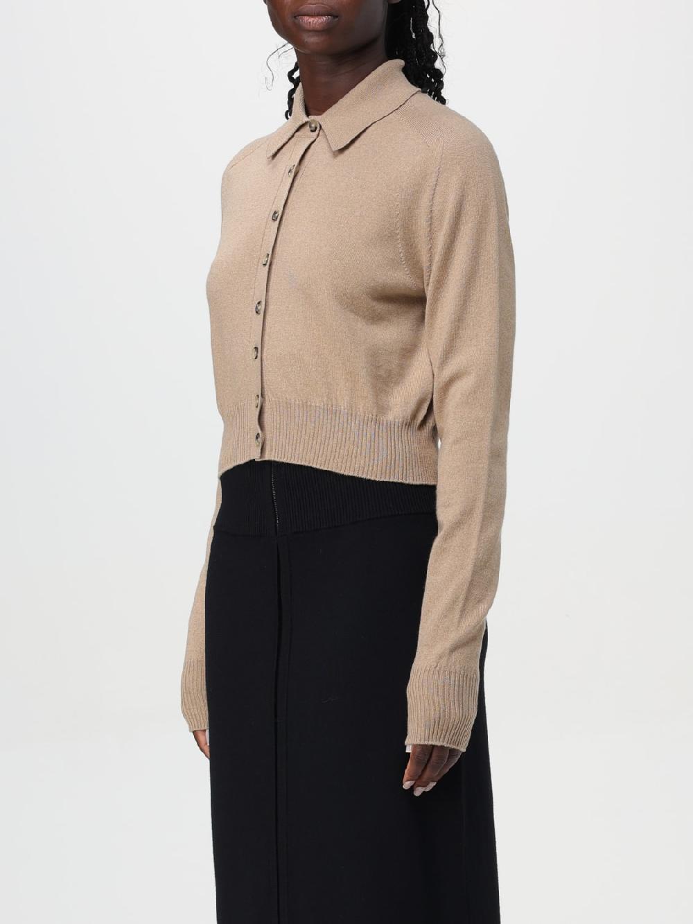 Giglio Cardigan A Polo Sportmax In Lana Vergine