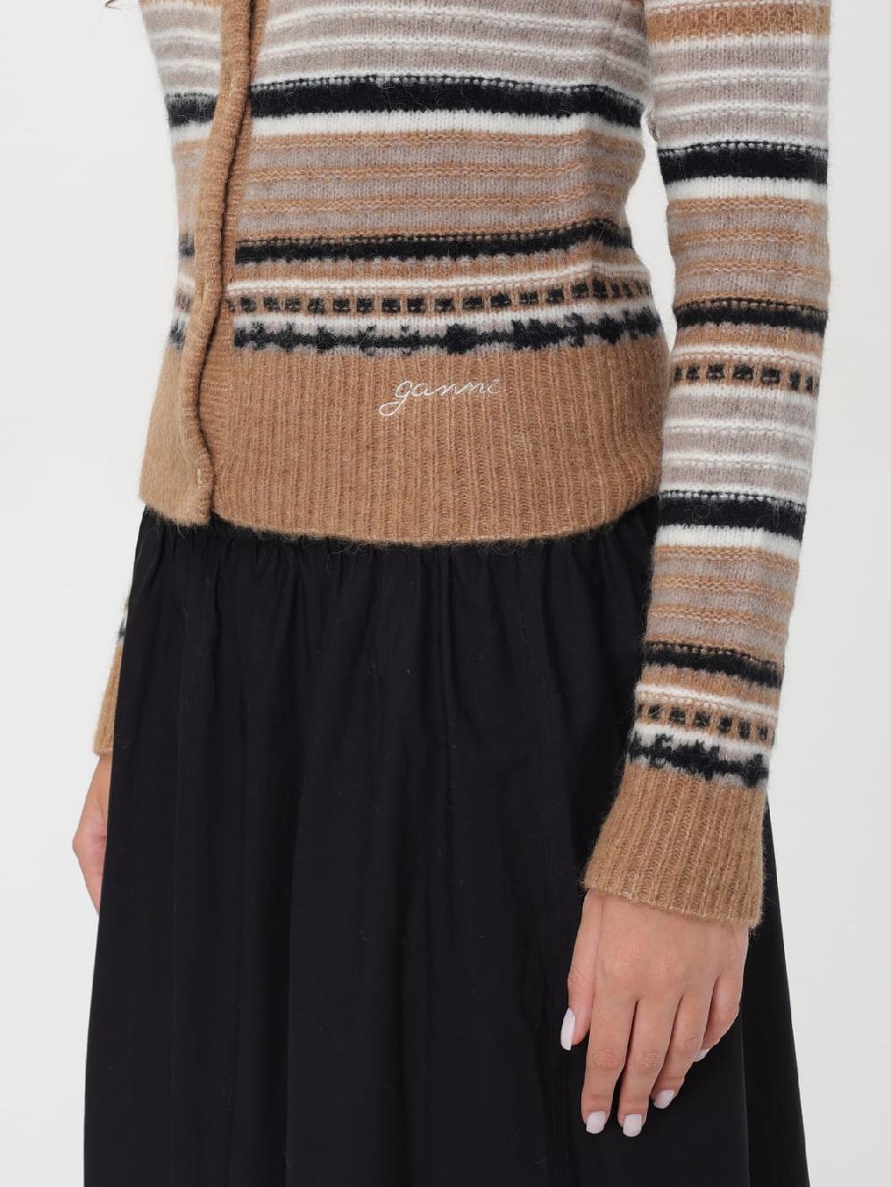 Giglio Cardigan A Righe Ganni