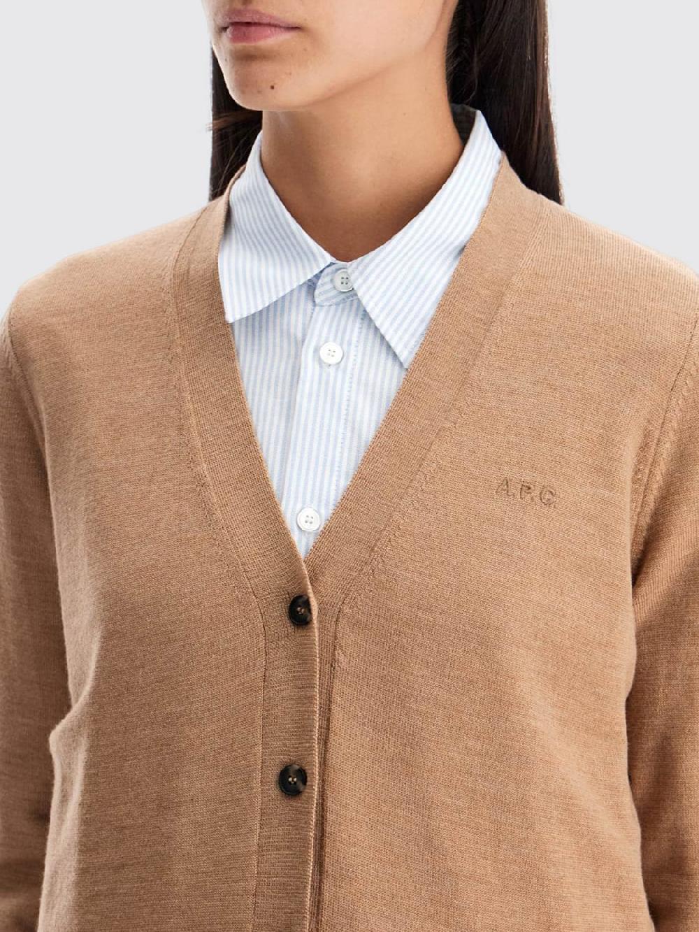 Giglio Cardigan A V A.P.C. In Lana Vergine