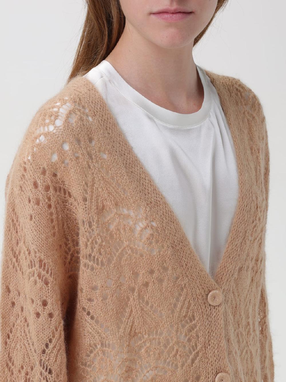 Giglio Cardigan A V In Misto Lana Twinset
