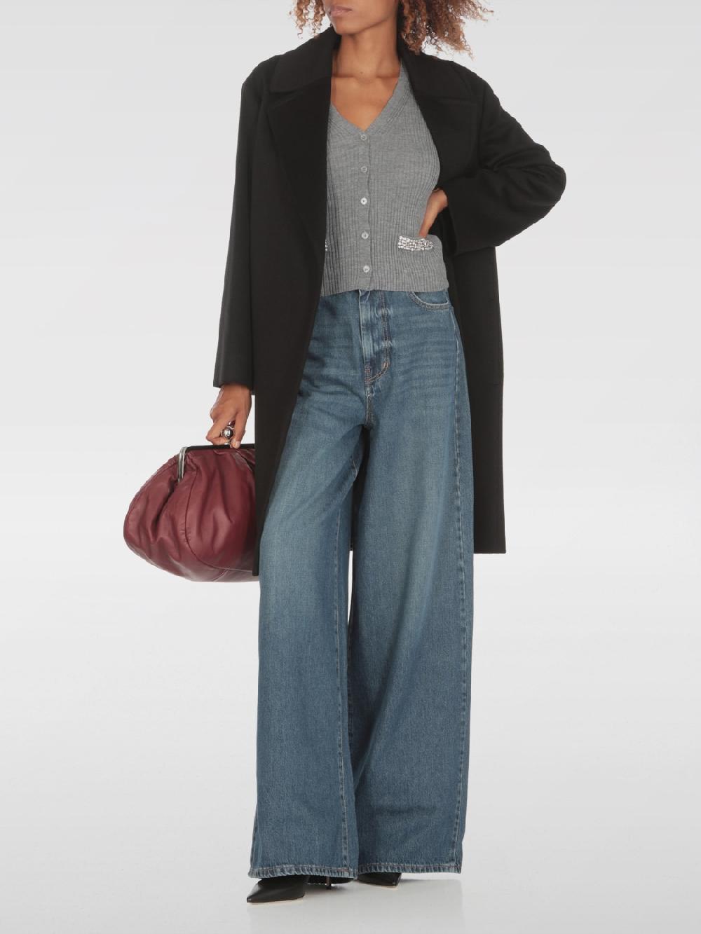 Giglio Cardigan A V Max Mara In Lana Vergine
