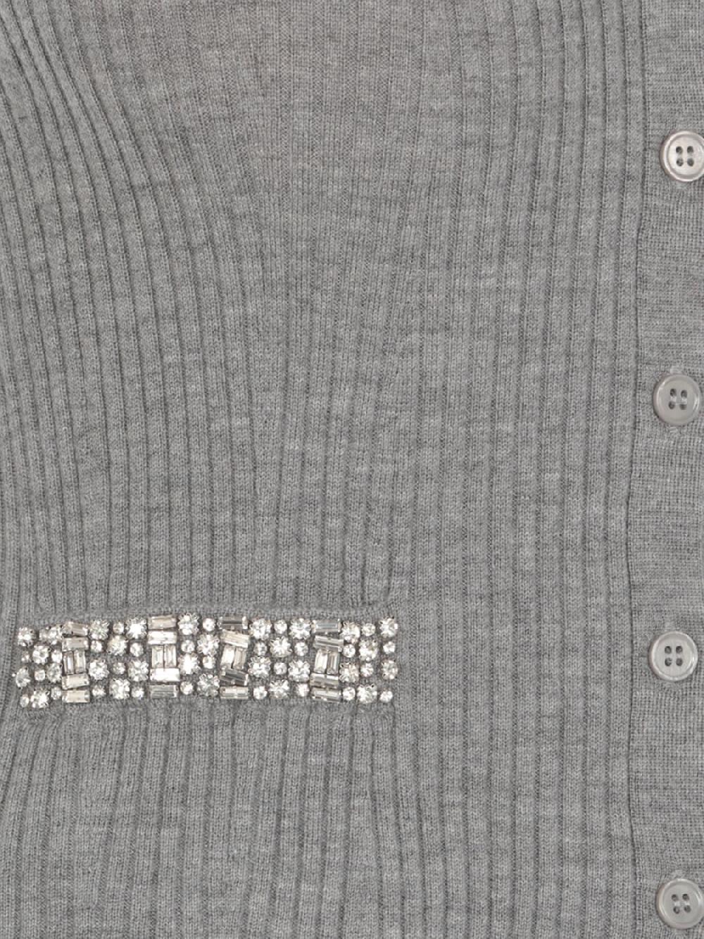 Giglio Cardigan A V Max Mara In Lana Vergine