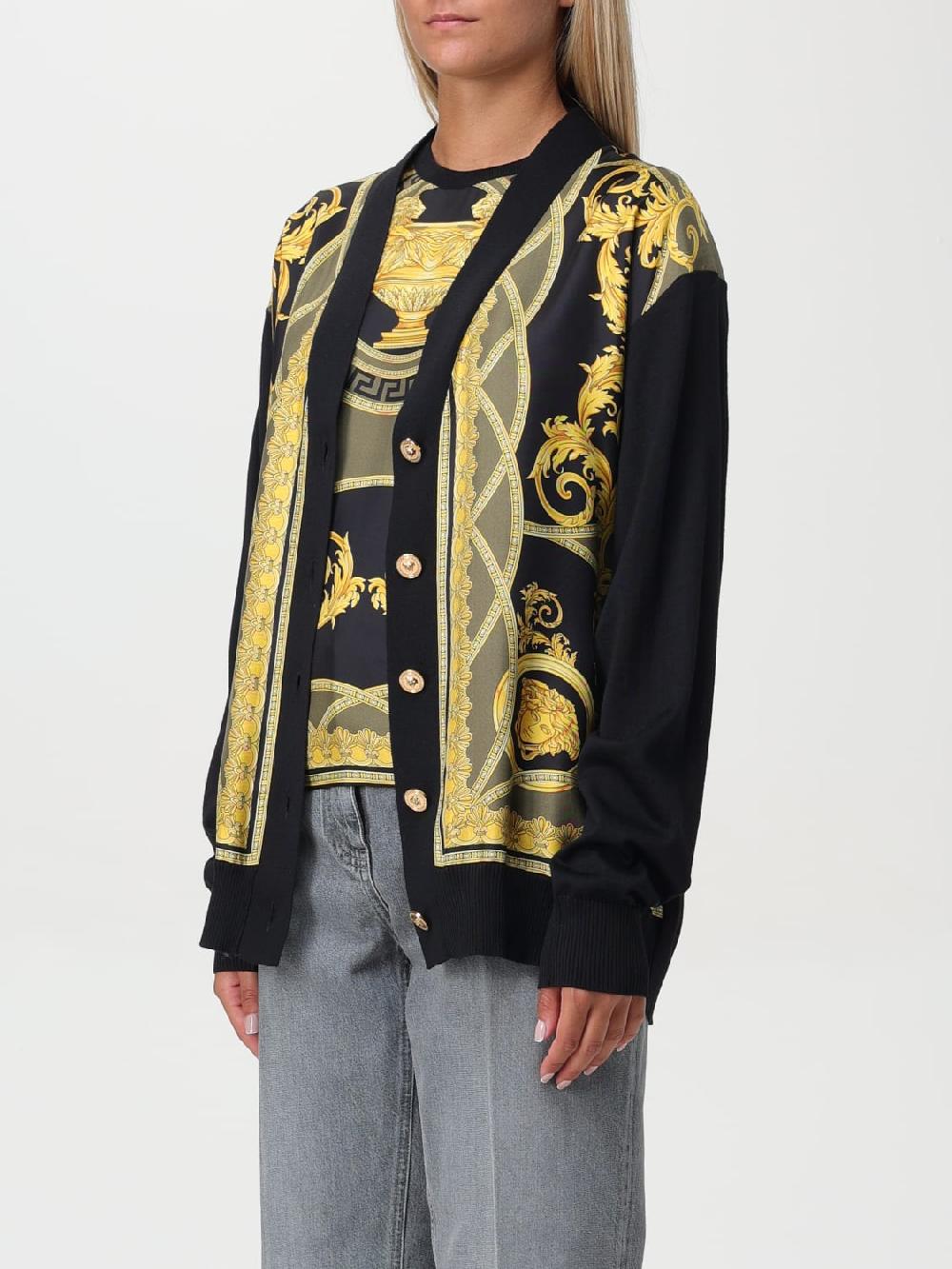 Giglio Cardigan A V Versace A Fantasia Barocca