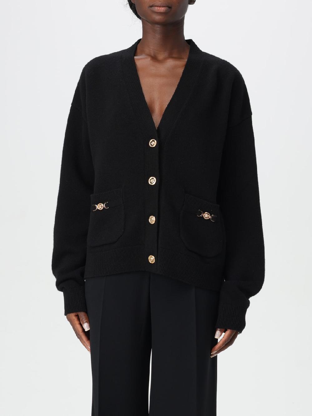 Giglio Cardigan a v Versace in cashmere