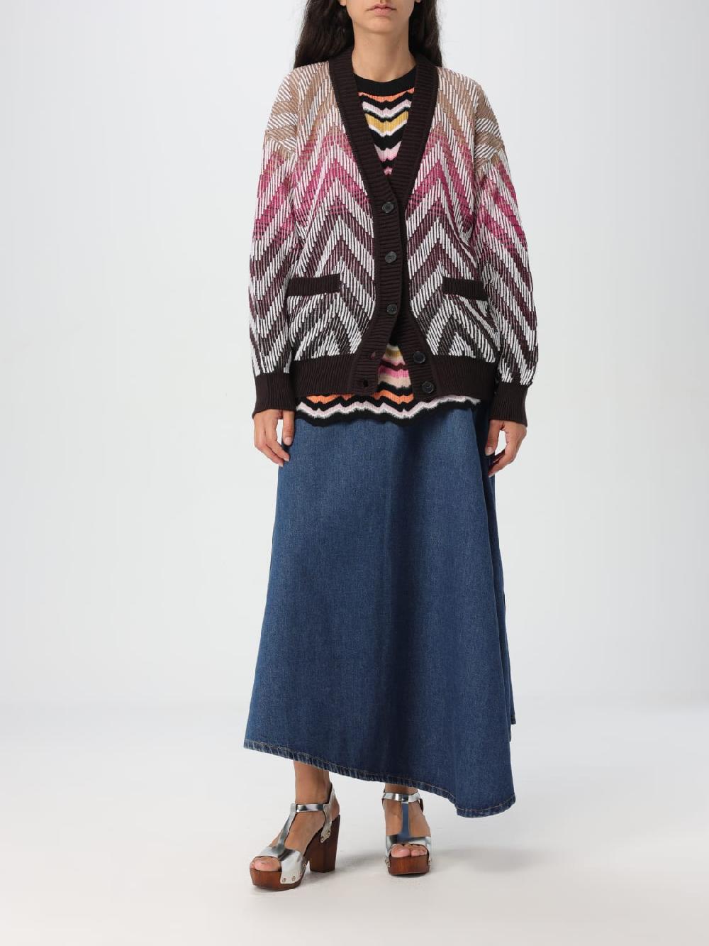 Giglio Cardigan A Zig Zag Missoni