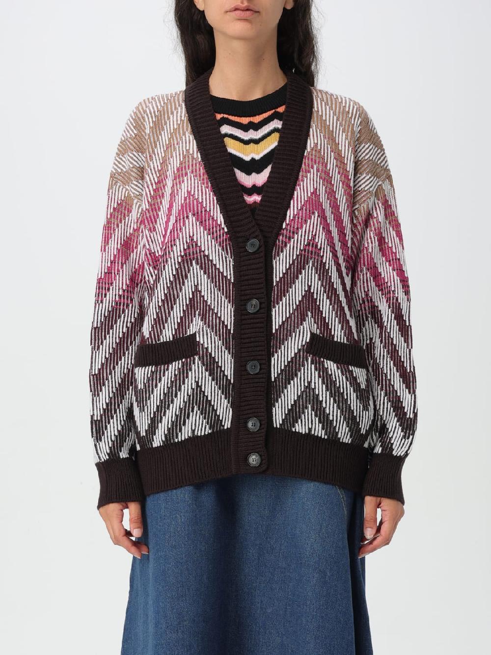 Giglio Cardigan a zig zag Missoni