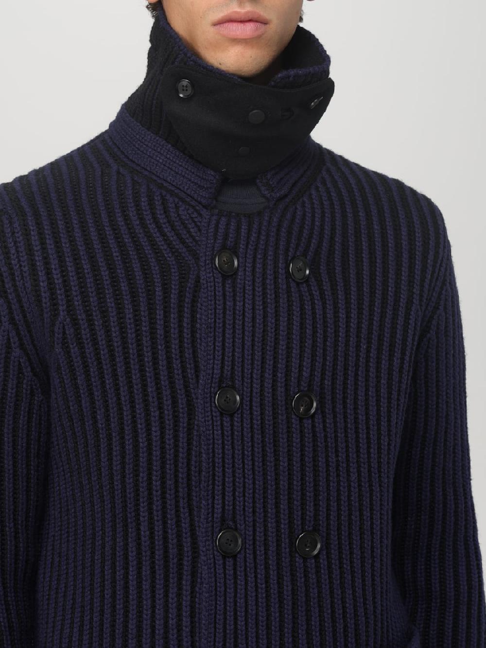 Giglio Cardigan Add In Maglia A Coste