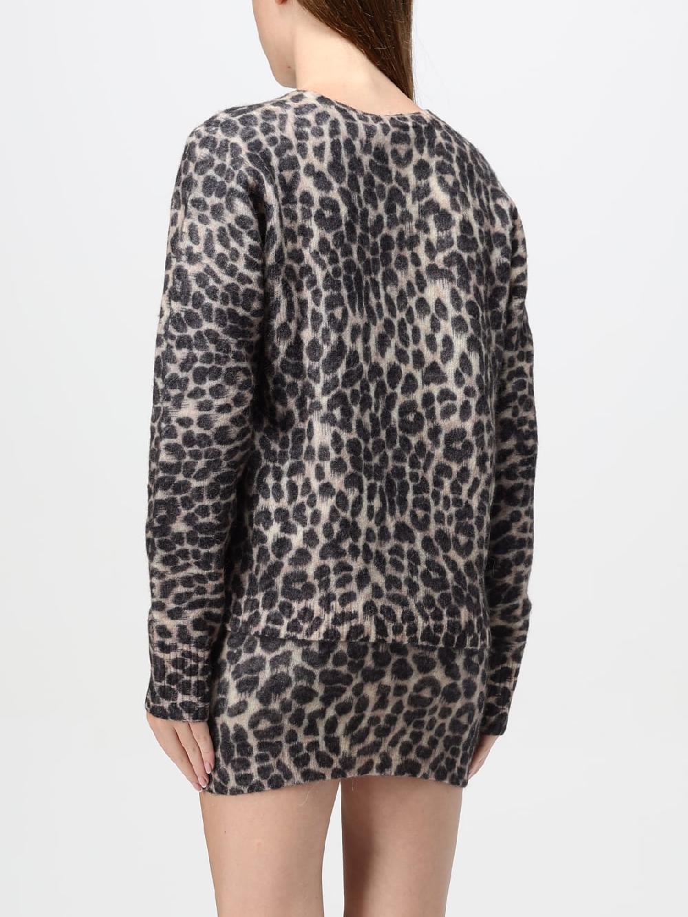 Giglio Cardigan Animalier Blumarine