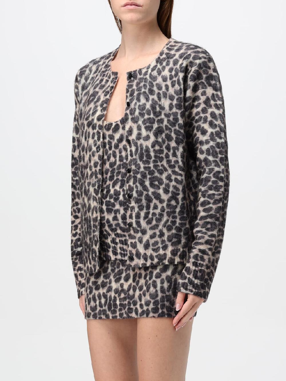 Giglio Cardigan Animalier Blumarine