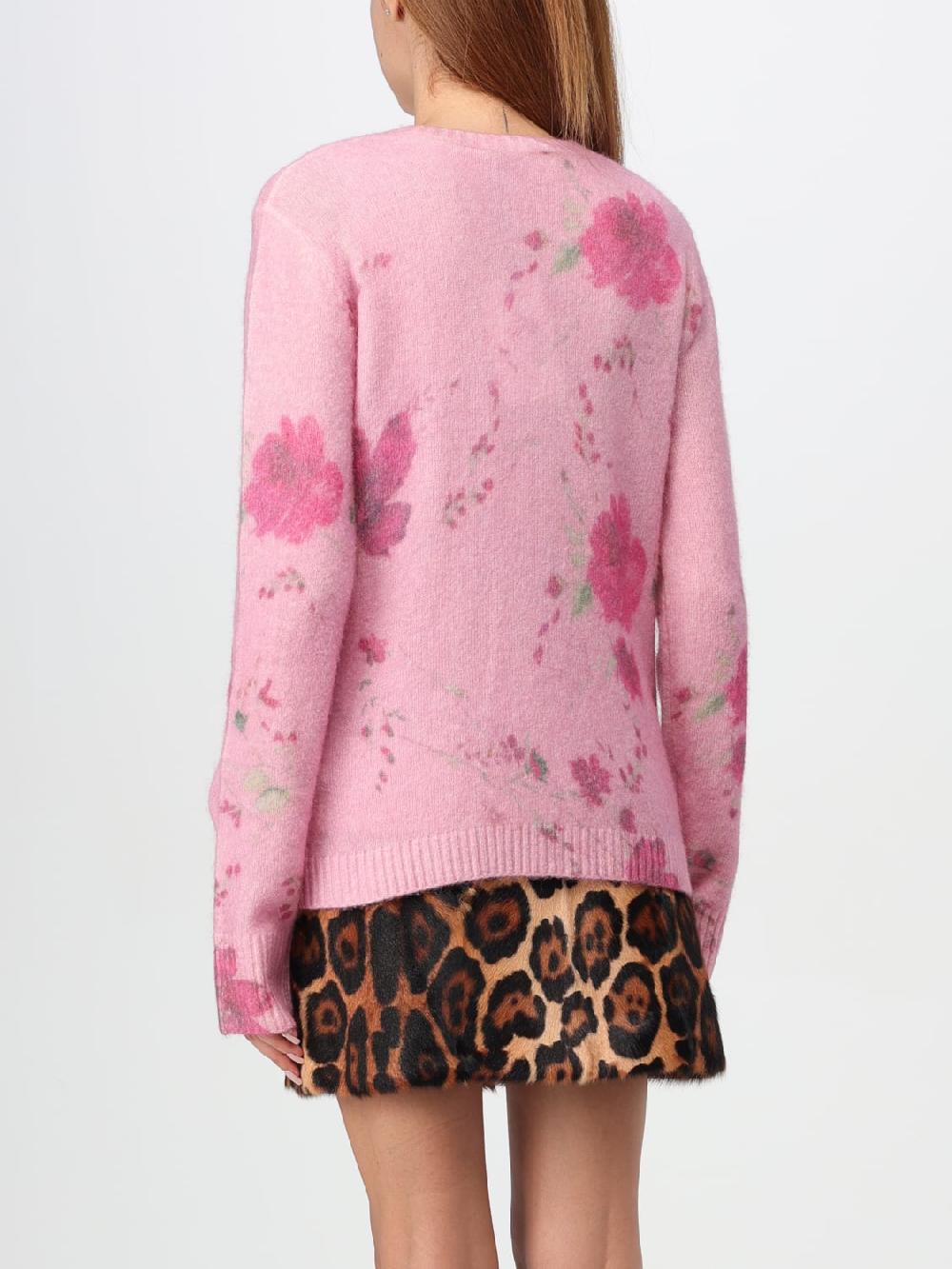 Giglio Cardigan Animalier Blumarine