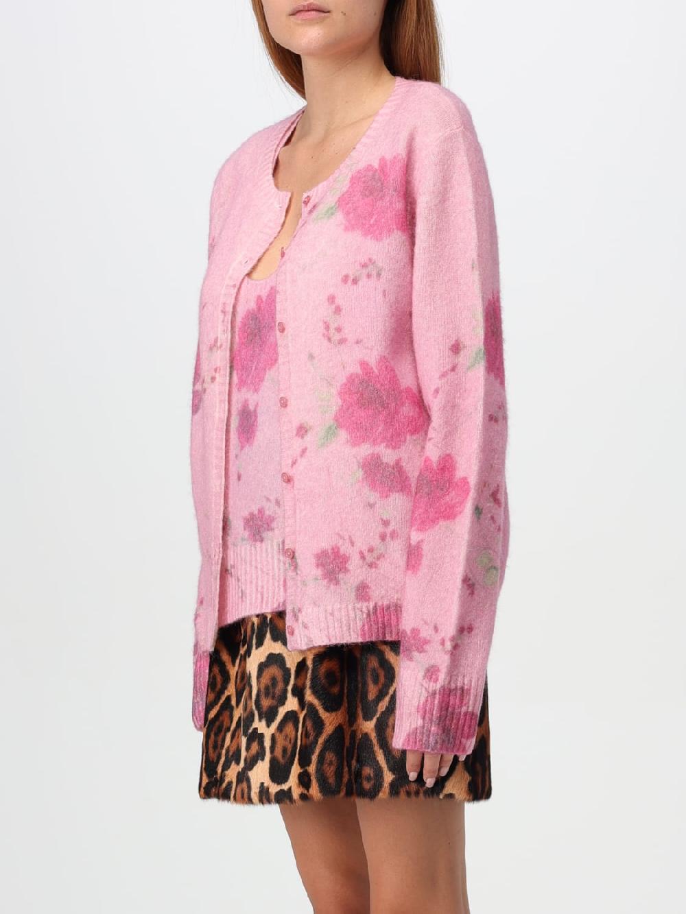 Giglio Cardigan Animalier Blumarine