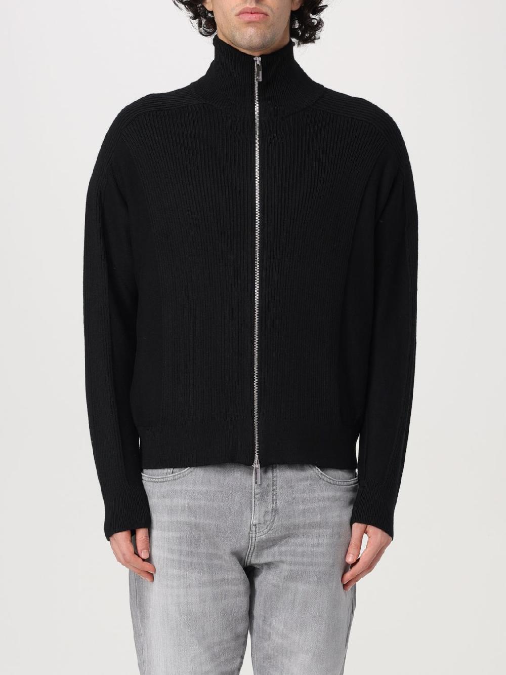 Giglio Cardigan Armani Exchange in cotone e lana