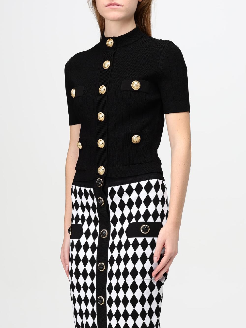 Giglio Cardigan Balmain In Maglia Di Viscosa