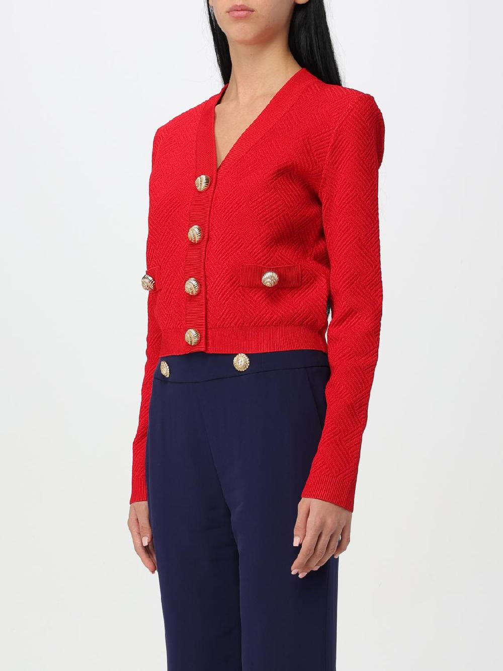 Giglio Cardigan Balmain In Misto Viscosa
