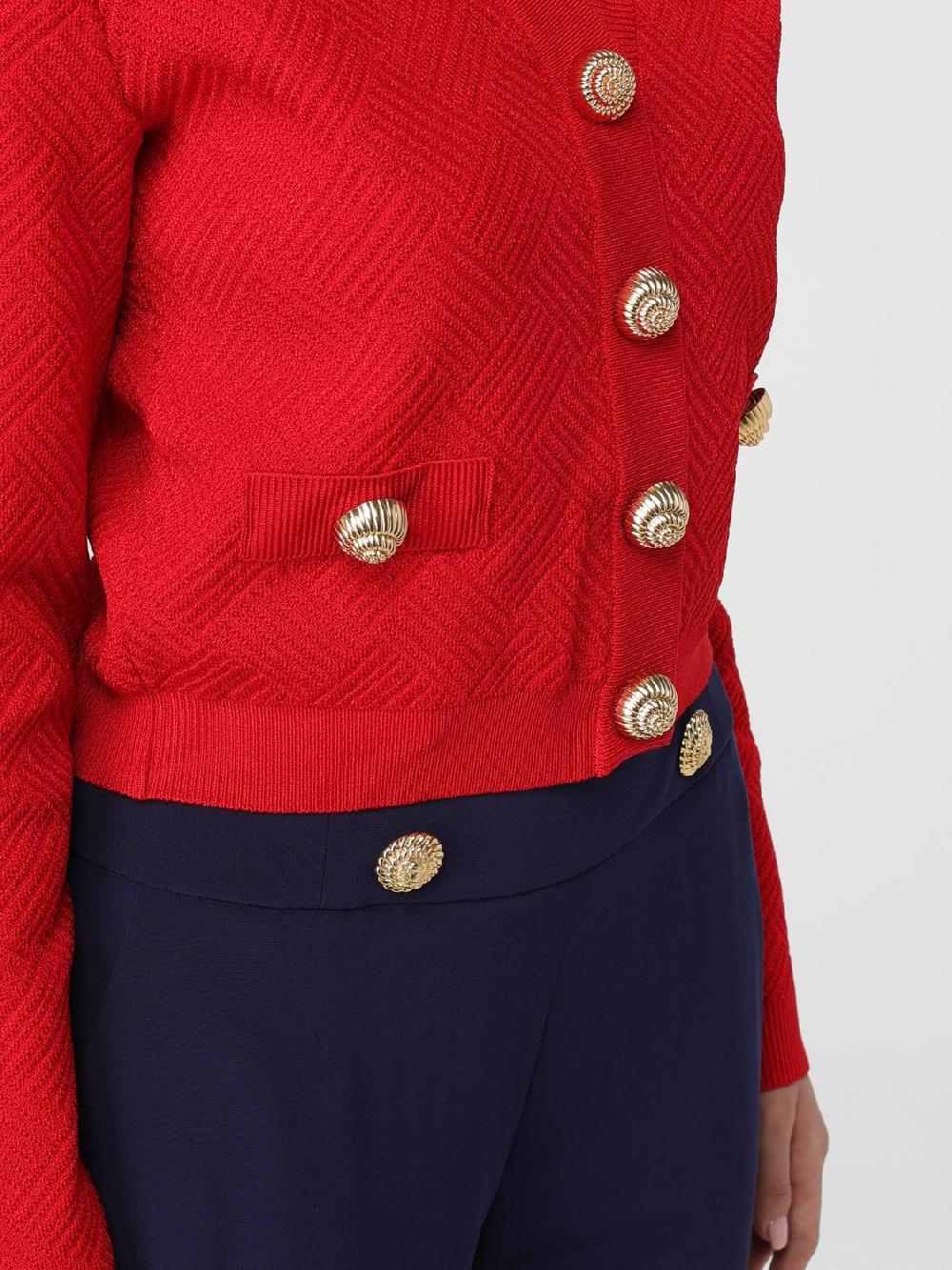 Giglio Cardigan Balmain In Misto Viscosa