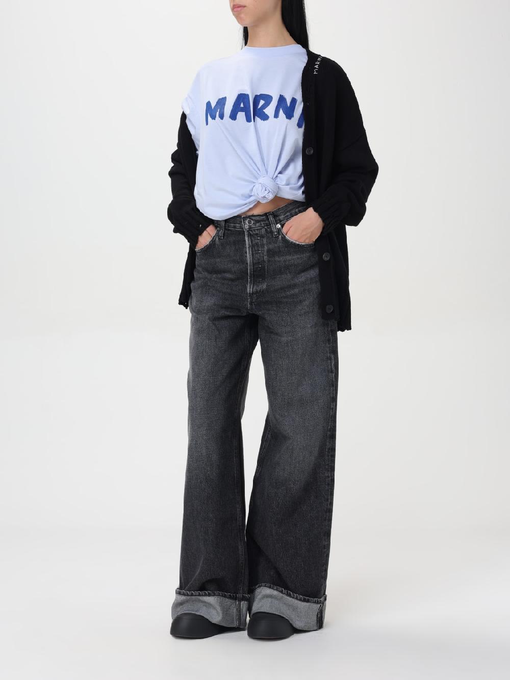 Giglio Cardigan Con Rotture Marni