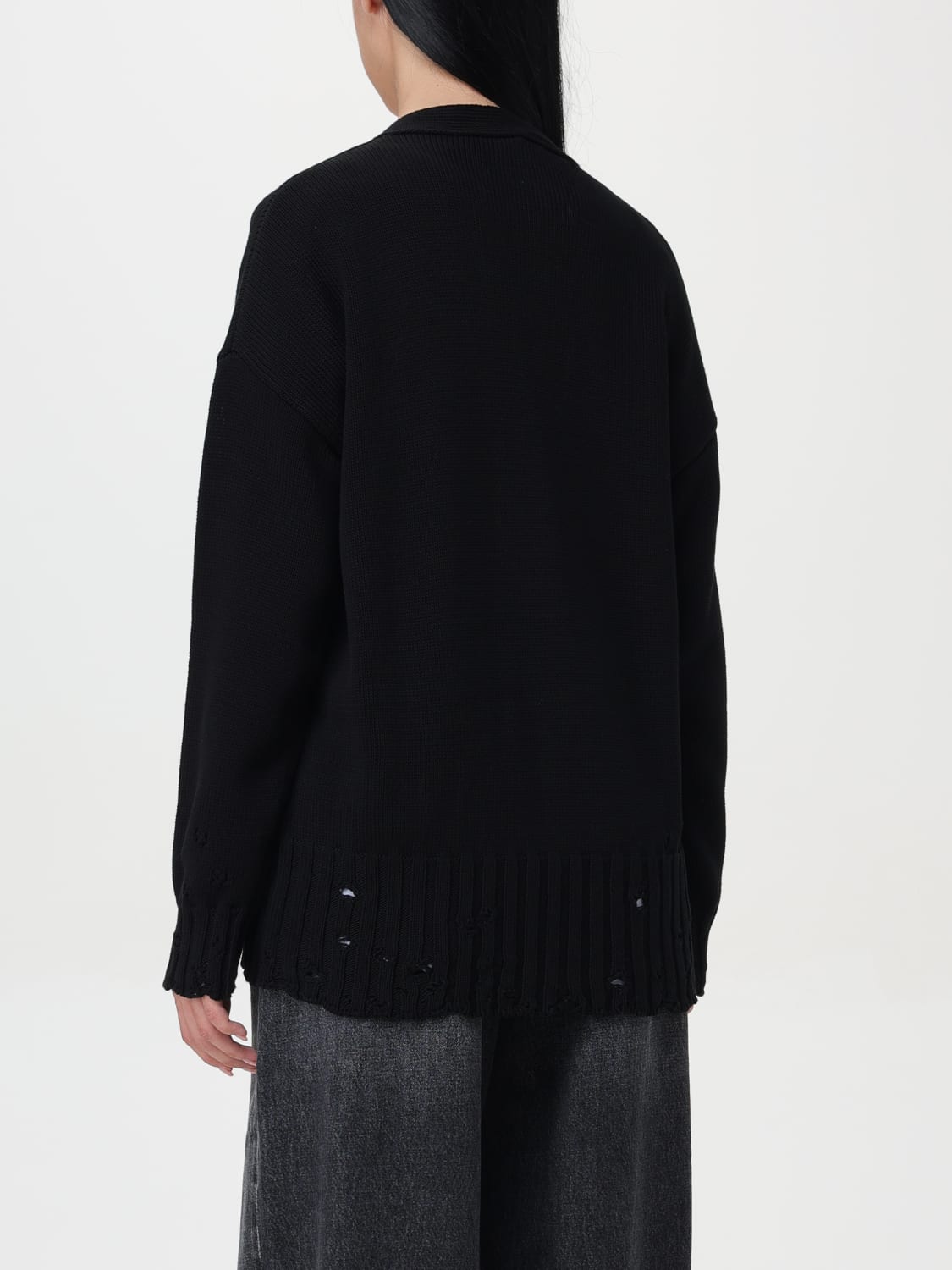 Giglio Cardigan Con Rotture Marni