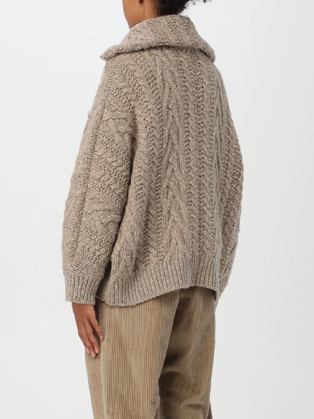 Giglio Cardigan Con Zip Brunello Cucinelli