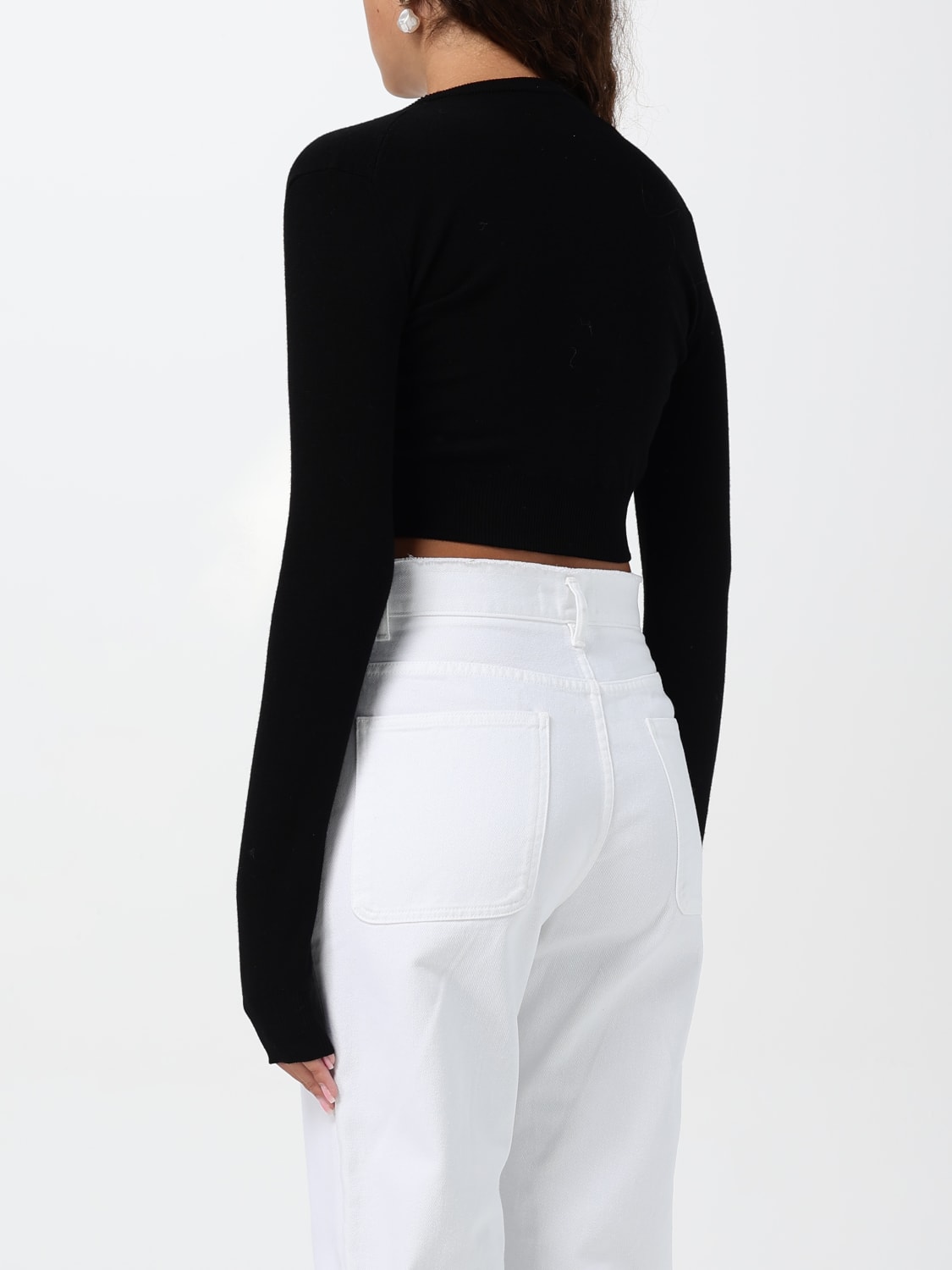 Giglio Cardigan Crop A V Dolce & Gabbana