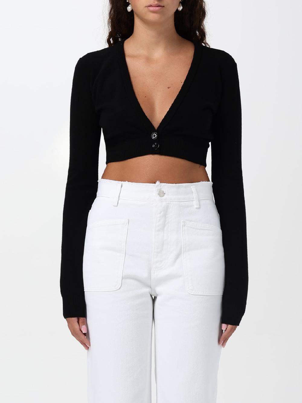 Giglio Cardigan crop a V Dolce & Gabbana