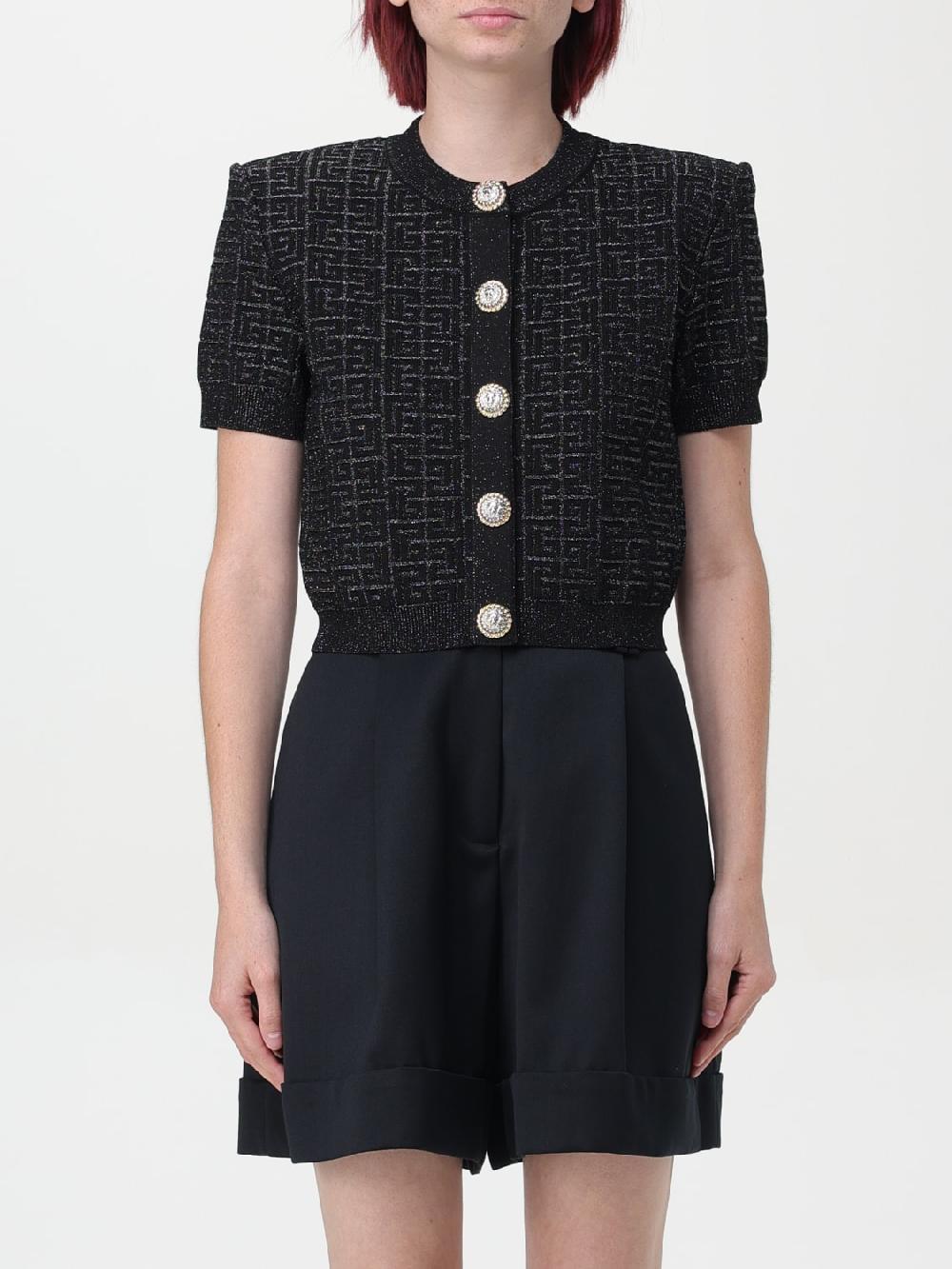 Giglio Cardigan crop classico Balmain