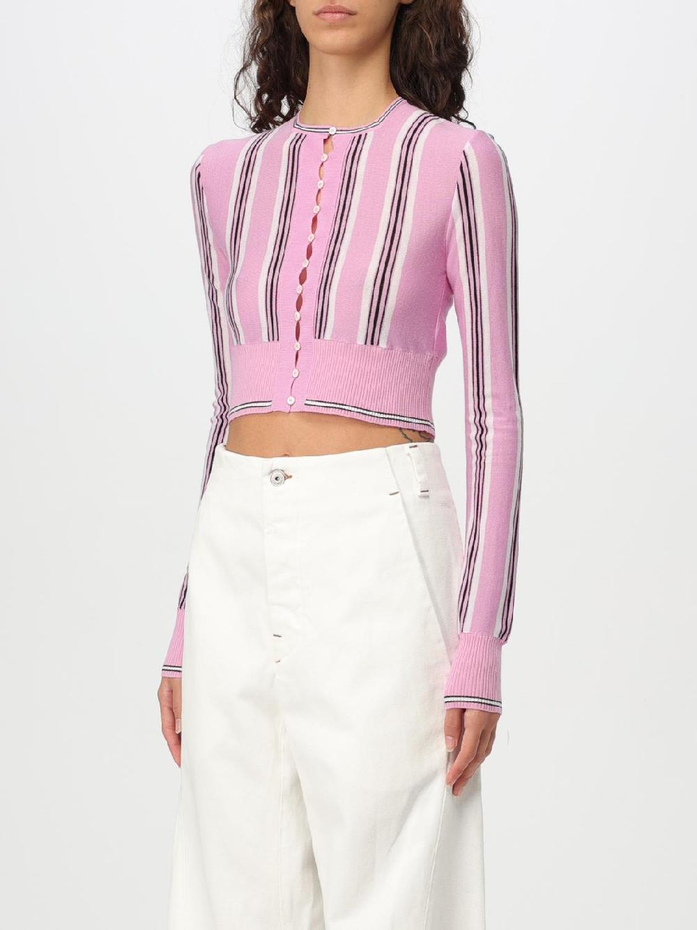 Giglio Cardigan Cropped Jacquemus In Misto Lana