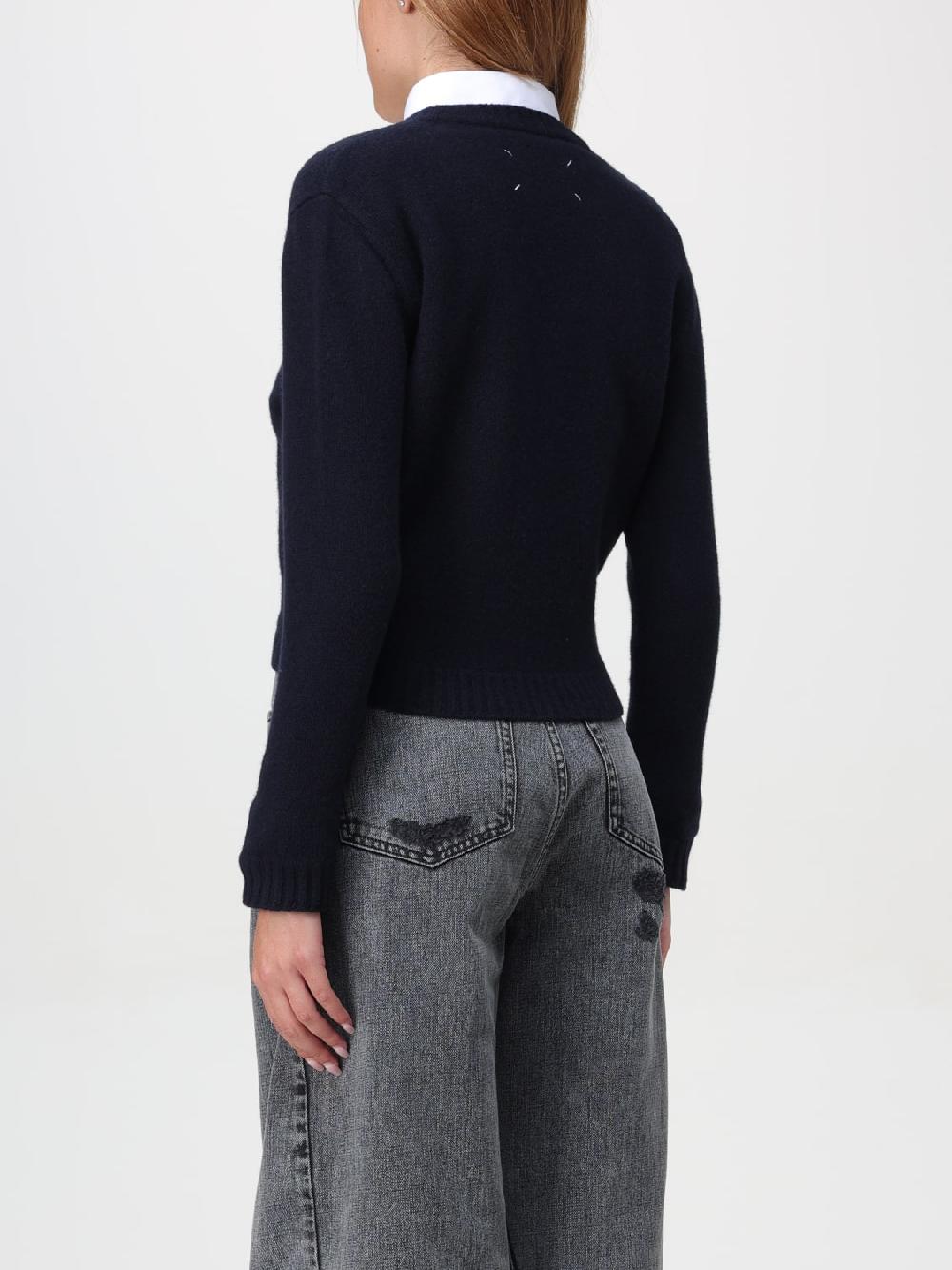 Giglio Cardigan Di Lana Maison Margiela