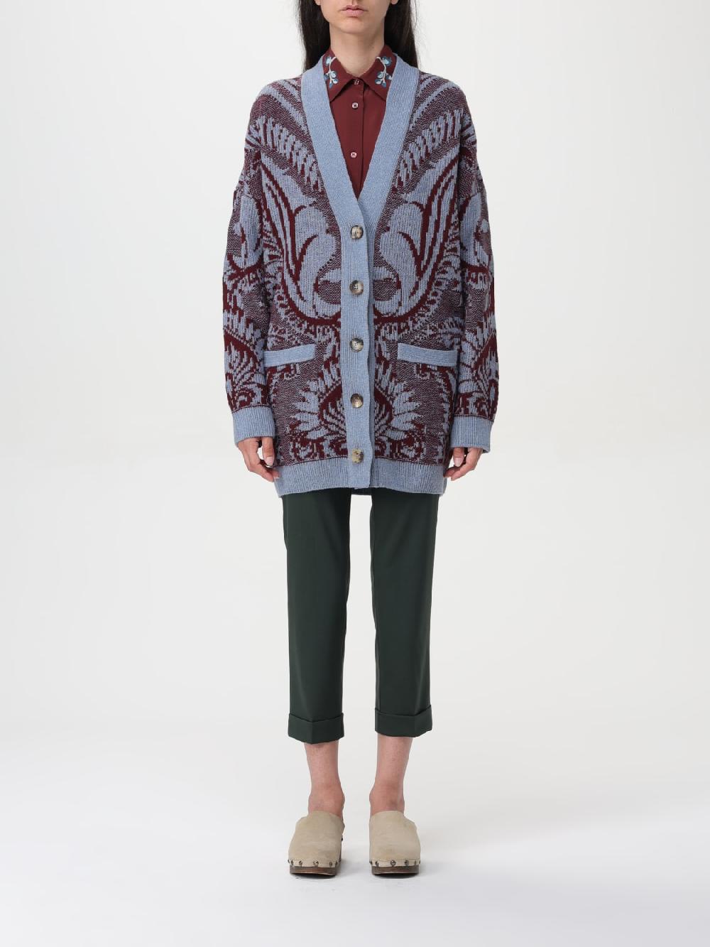 Giglio Cardigan di lana paisley Etro