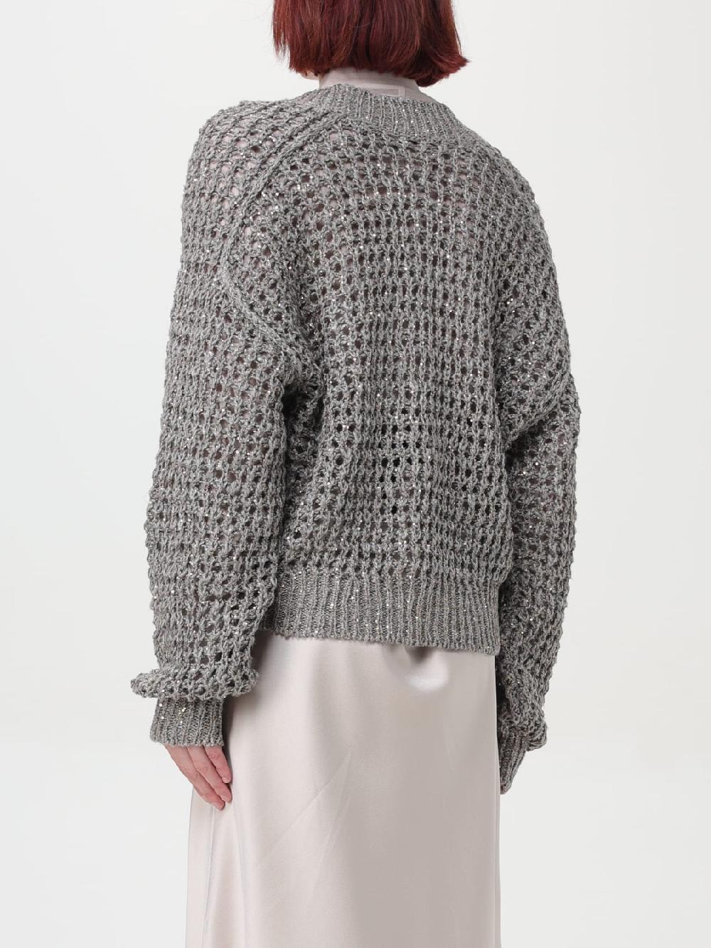 Giglio Cardigan Di Lino E Seta Brunello Cucinelli