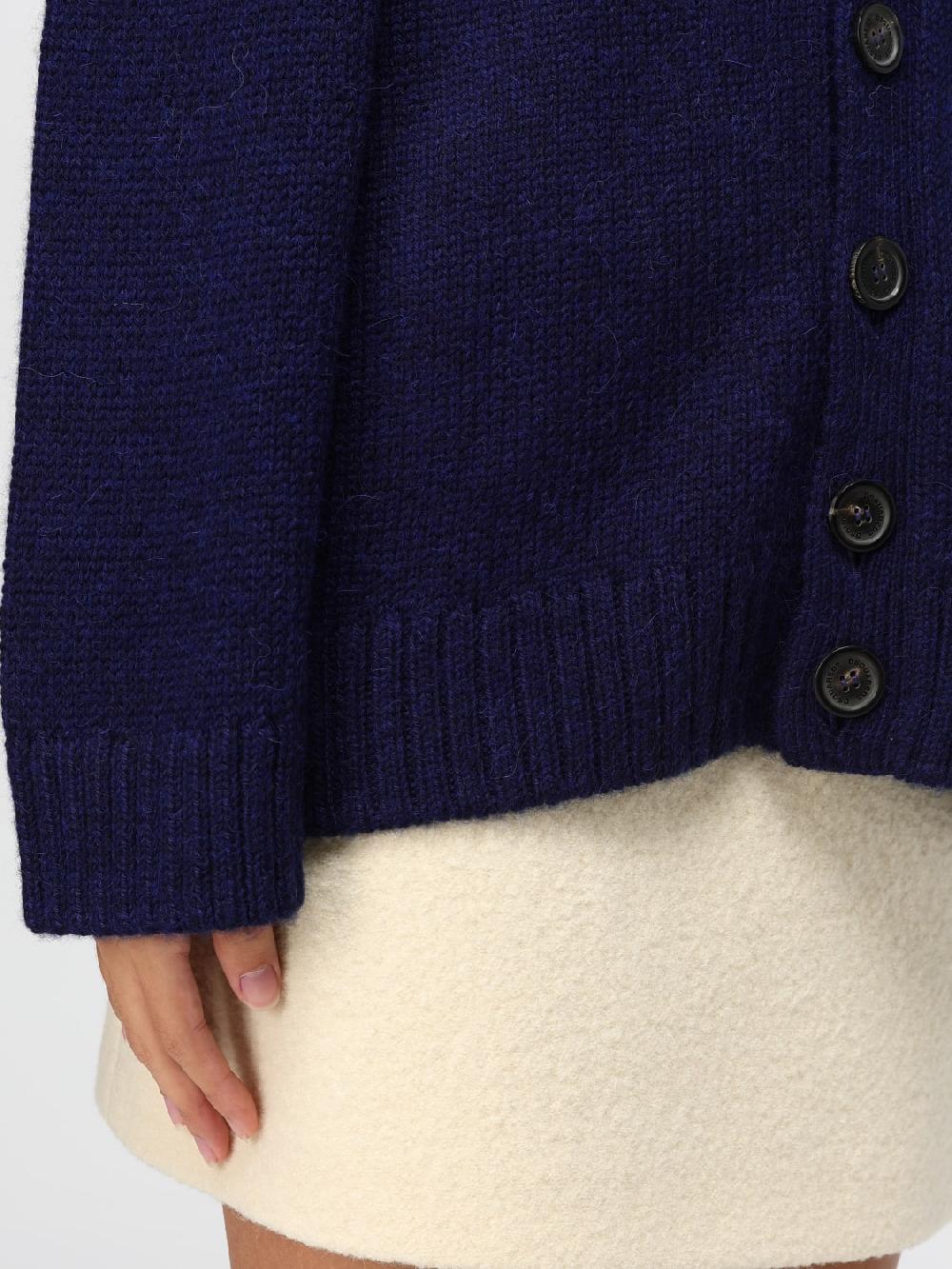 Giglio Cardigan Dsquared2 In Lana D'Alpaca