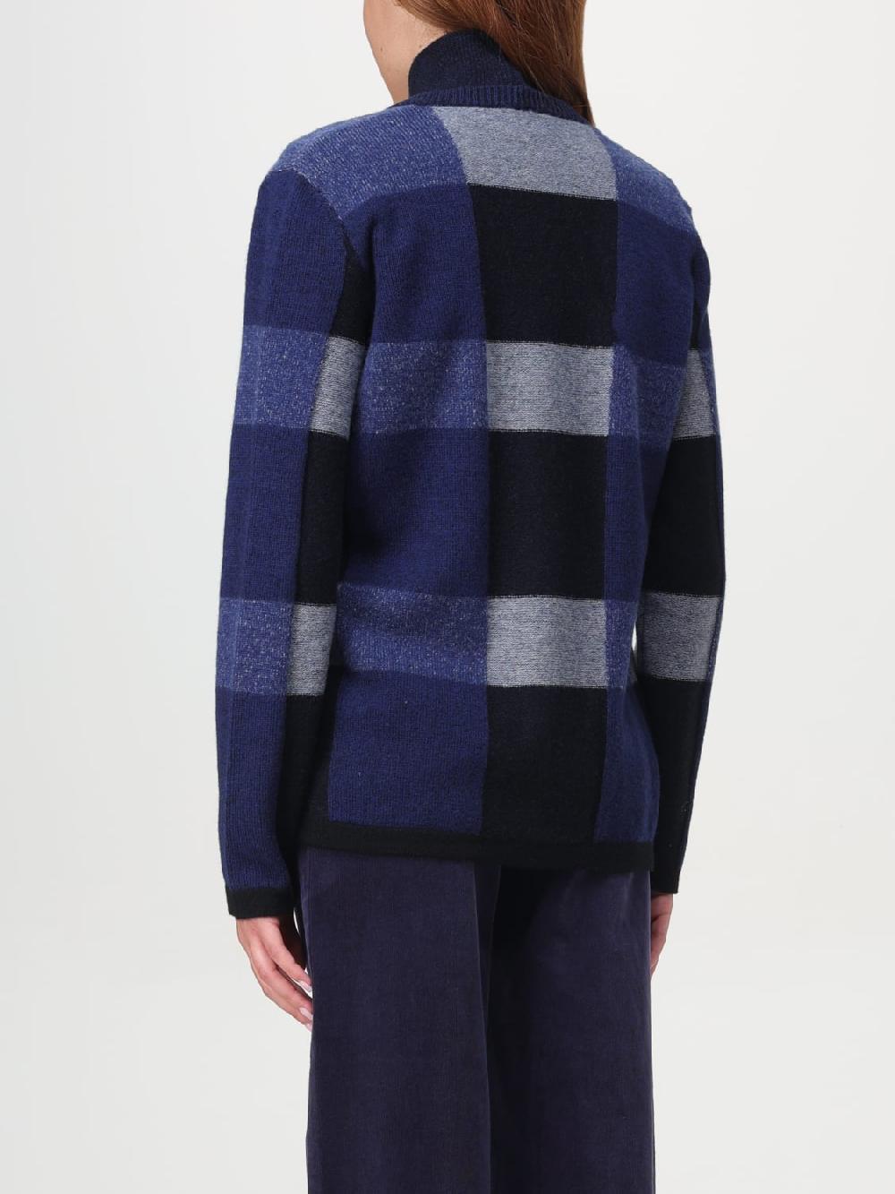 Giglio Cardigan Emporio Armani In Lana A Quadri