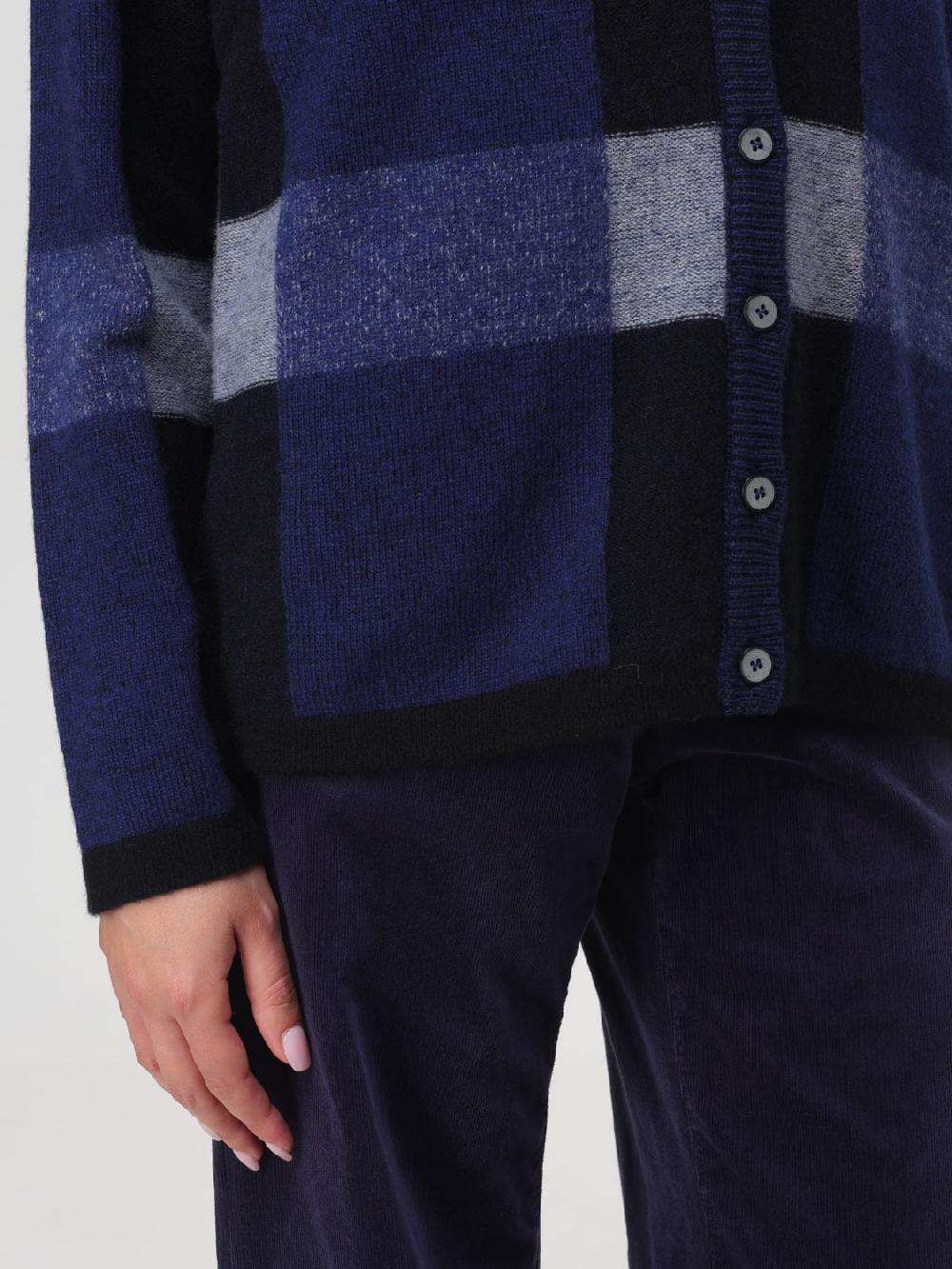 Giglio Cardigan Emporio Armani In Lana A Quadri