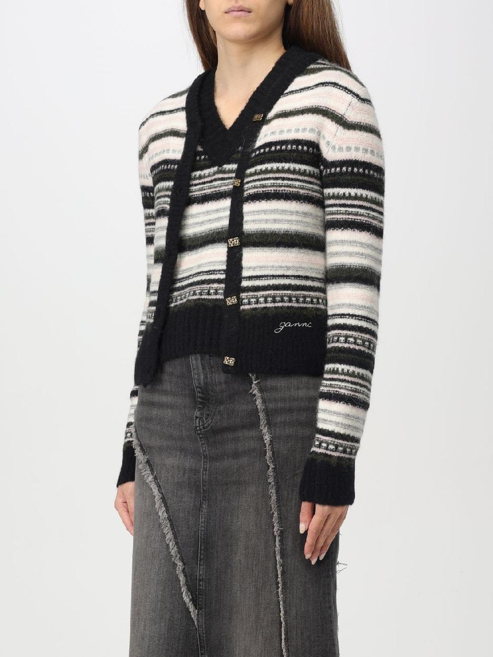 Giglio Cardigan Ganni In Misto Lana