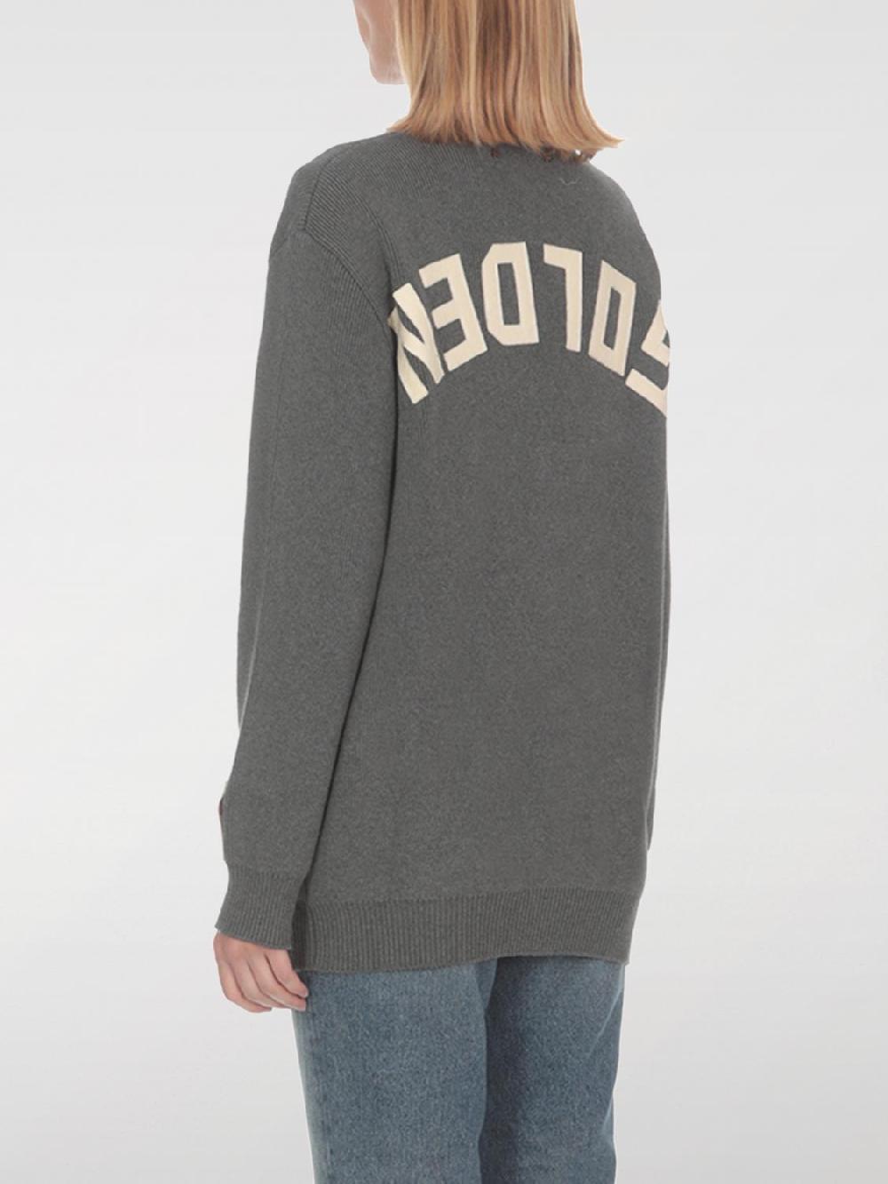 Giglio Cardigan Golden Goose In Misto Cotone
