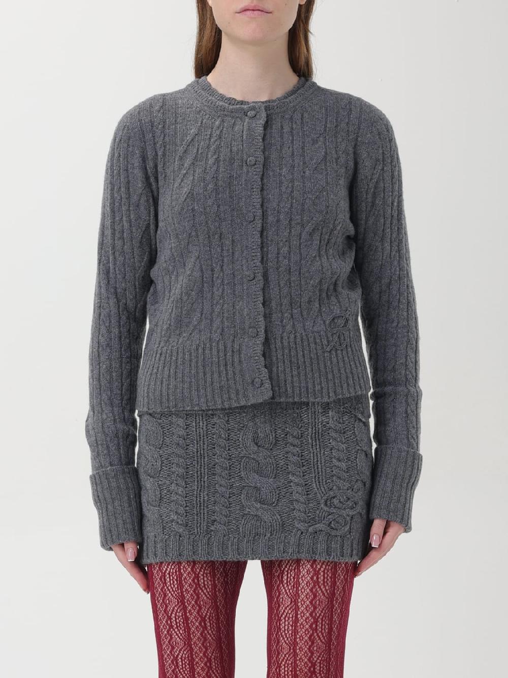 Giglio Cardigan in cashmere a trecce Blumarine