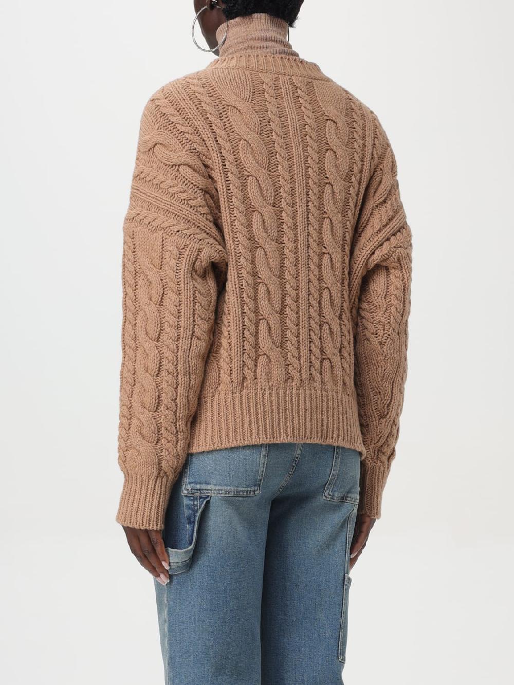 Giglio Cardigan In Cashmere A Trecce Blumarine