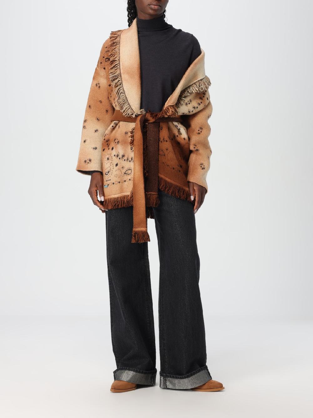 Giglio Cardigan In Lana Vergine Alanui