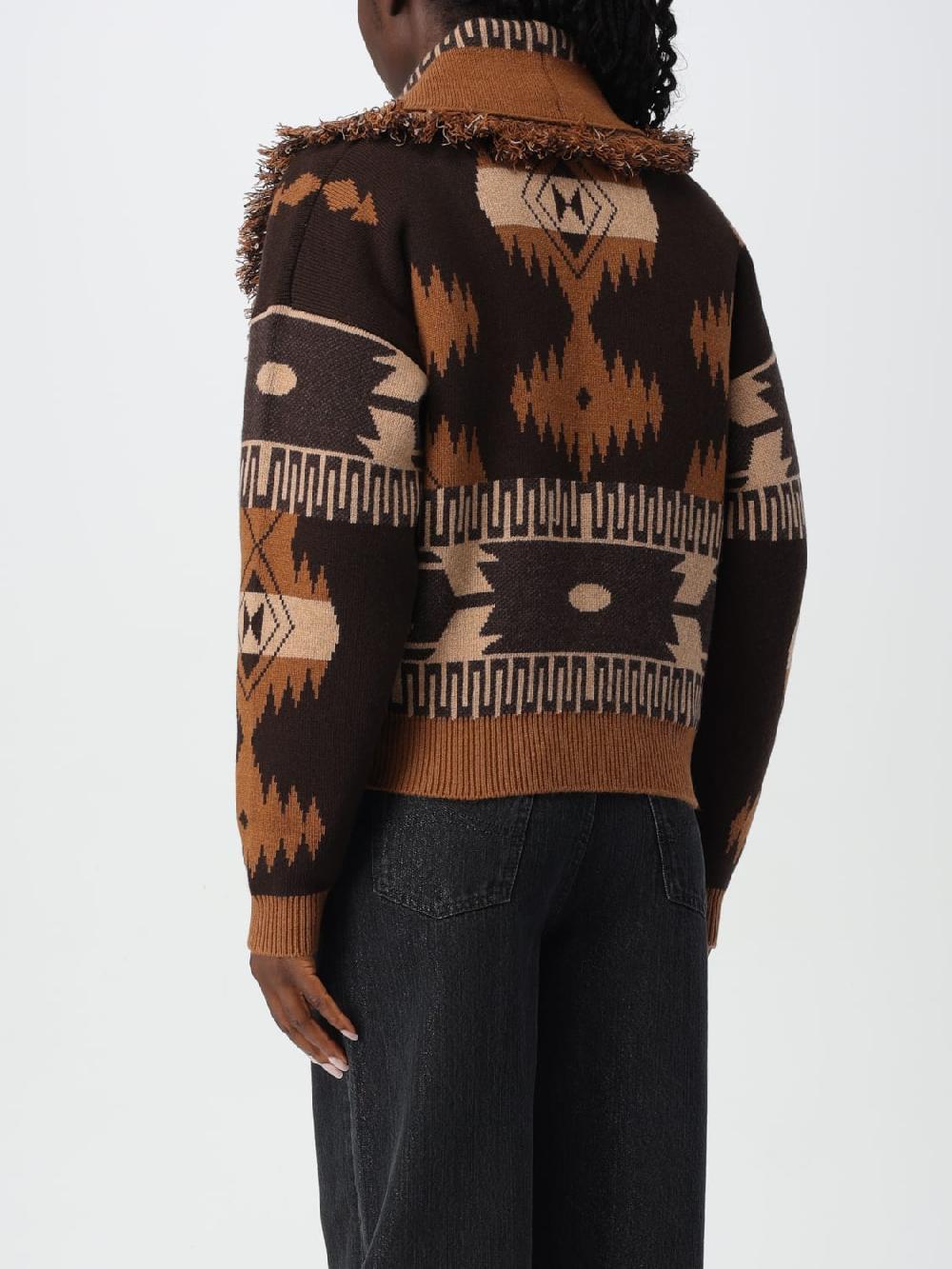 Giglio Cardigan In Lana Vergine E Cashmere Alanui