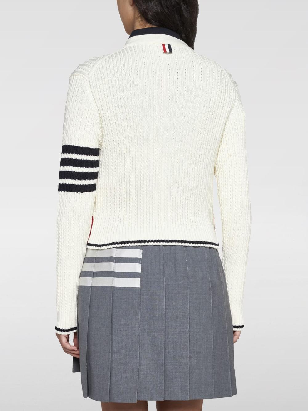Giglio Cardigan In Lana Vergine Thom Browne