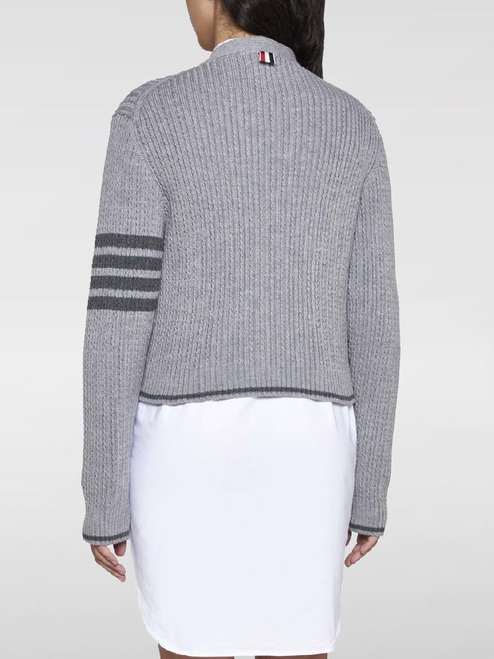 Giglio Cardigan In Lana Vergine Thom Browne