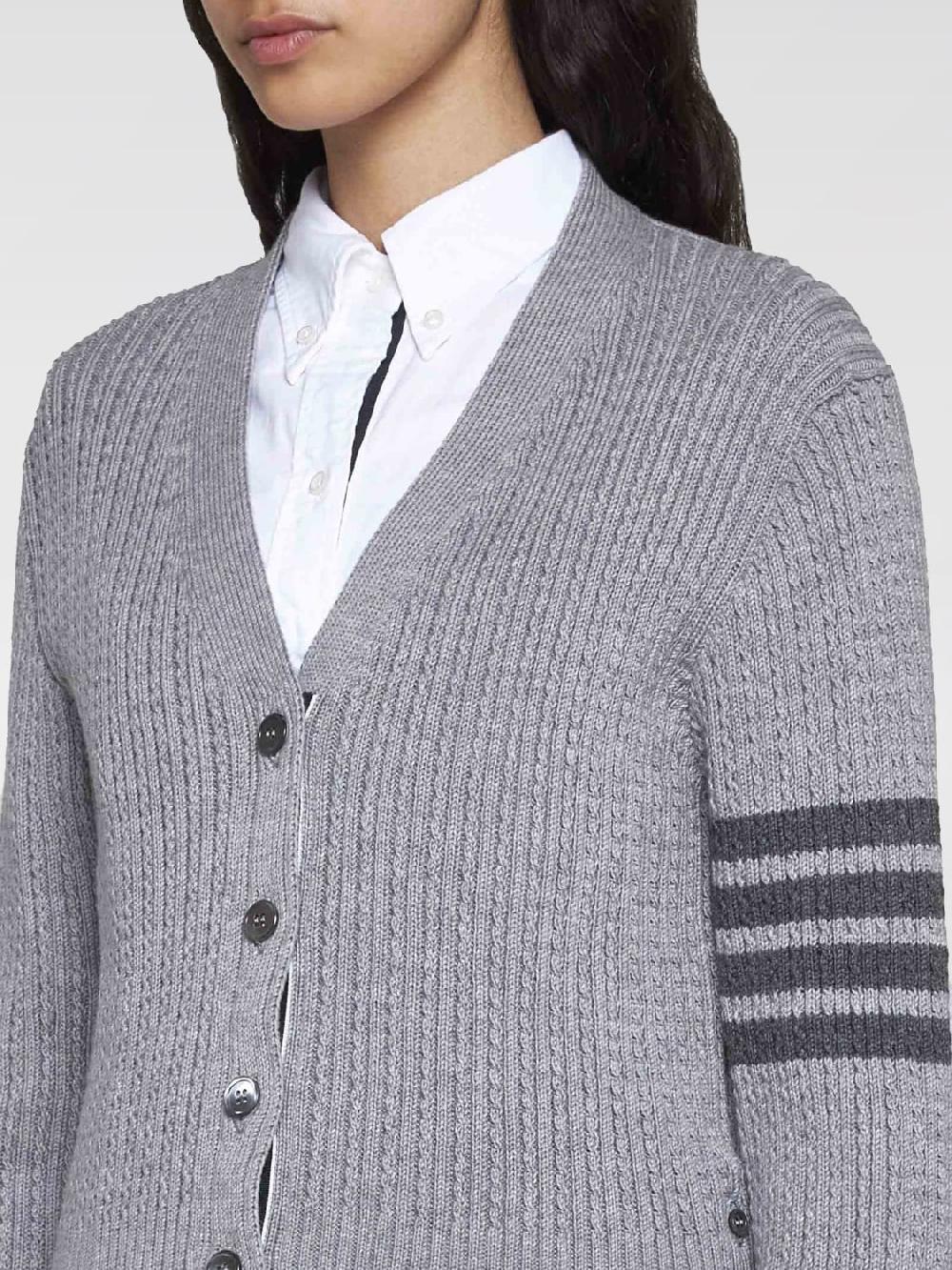 Giglio Cardigan In Lana Vergine Thom Browne