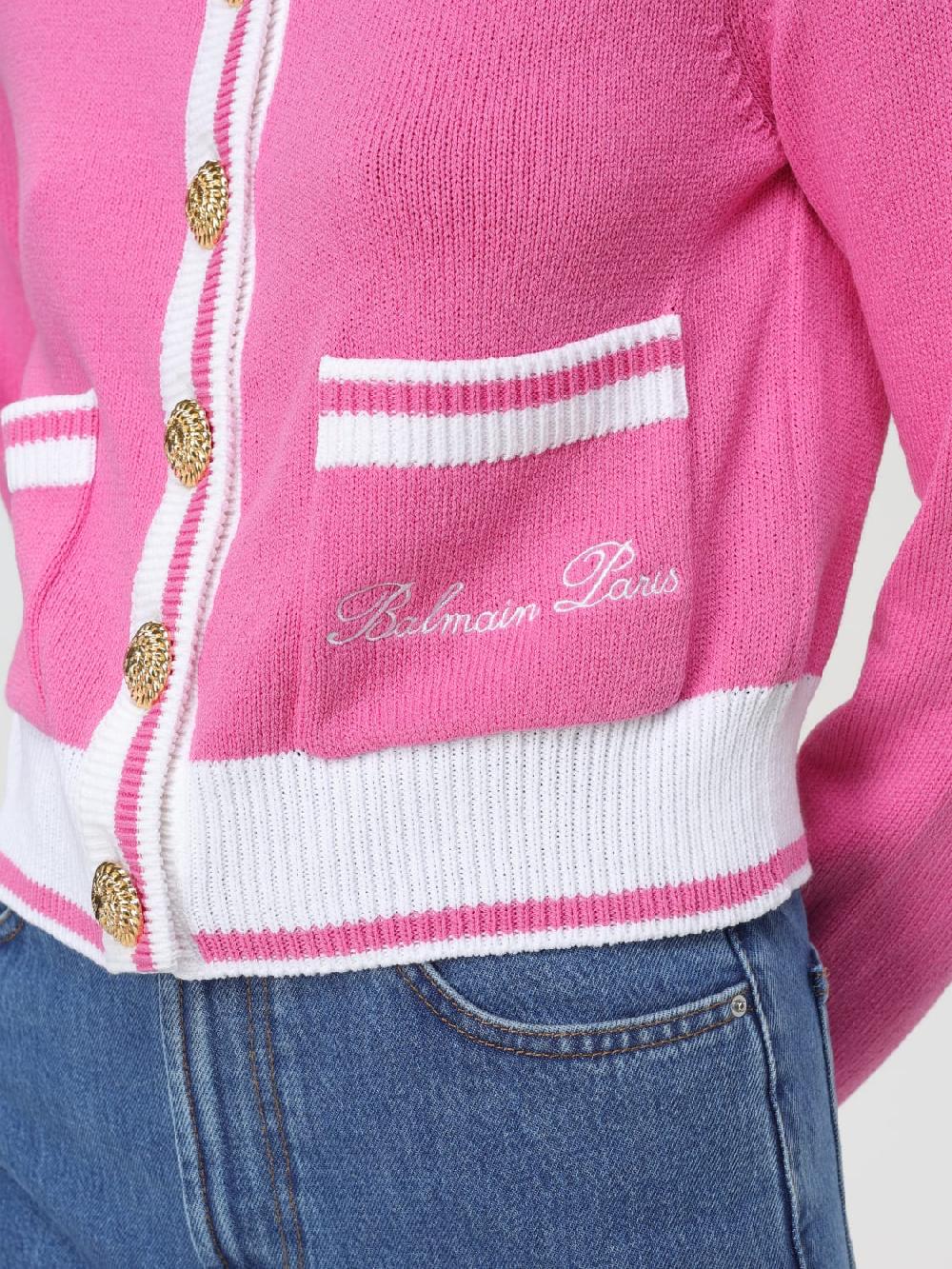 Giglio Cardigan In Maglia A 6 Bottoni Balmain